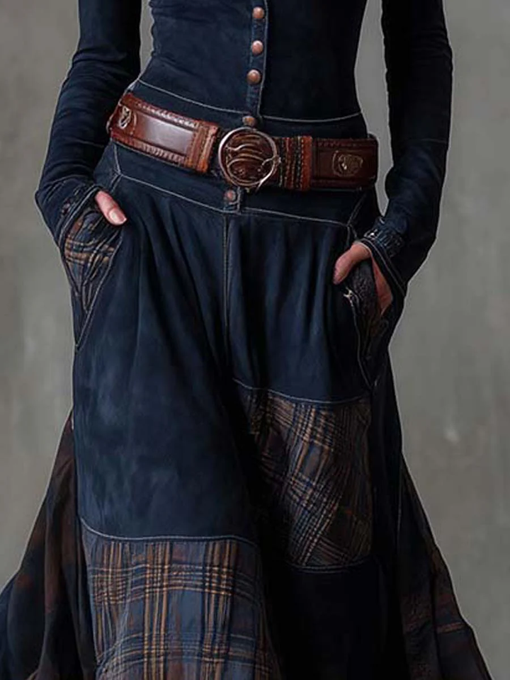 Siena | Abito Maxi da Sera Morbido con Cintura